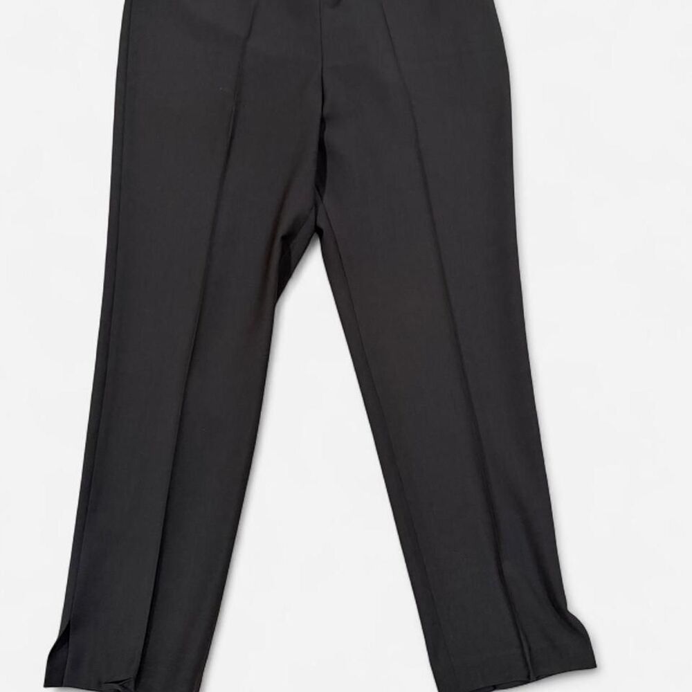 Brunello-cucinelli Women's Black and Grey Trousers